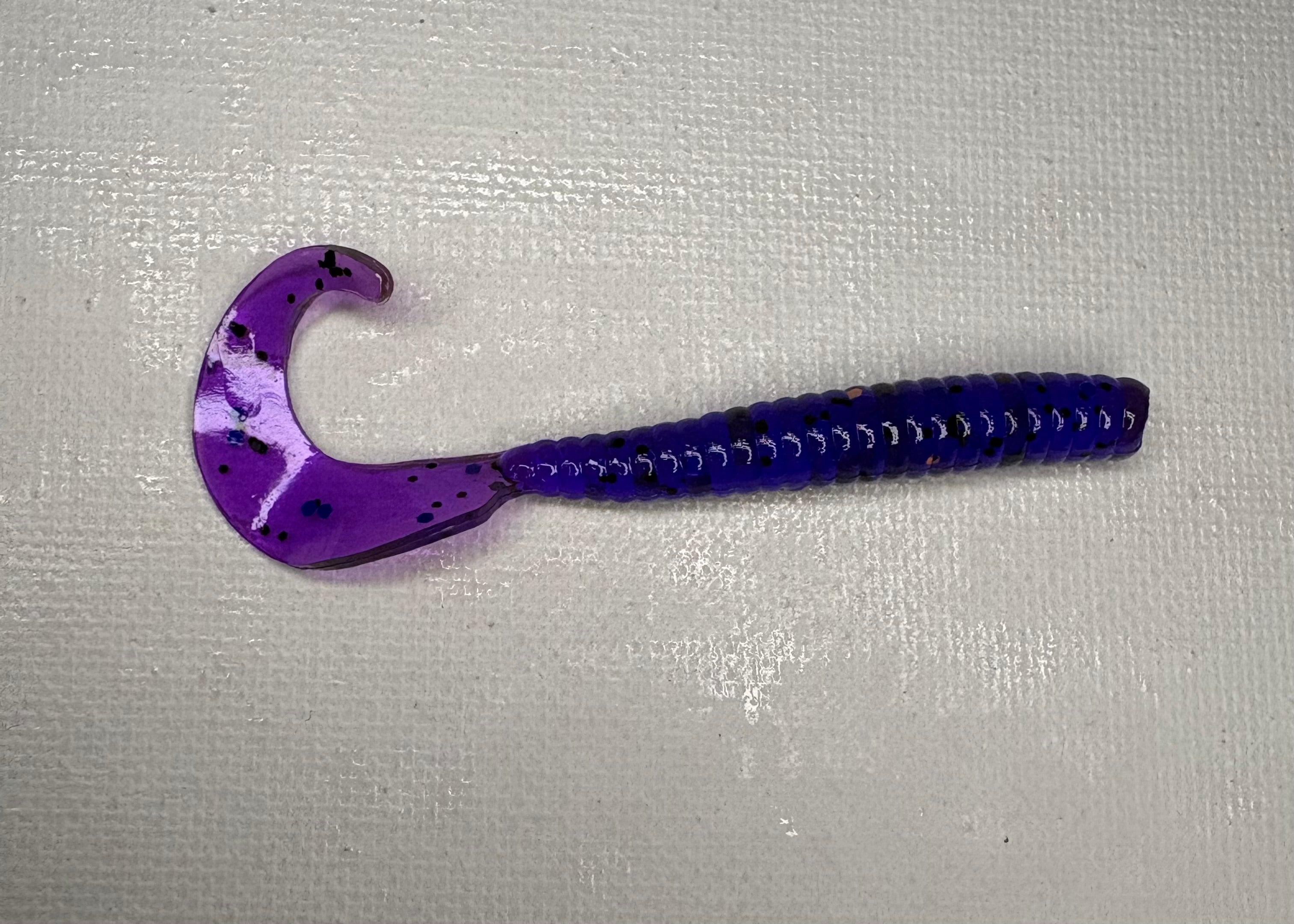 2.375" Single Tail Grub - Pack of 20